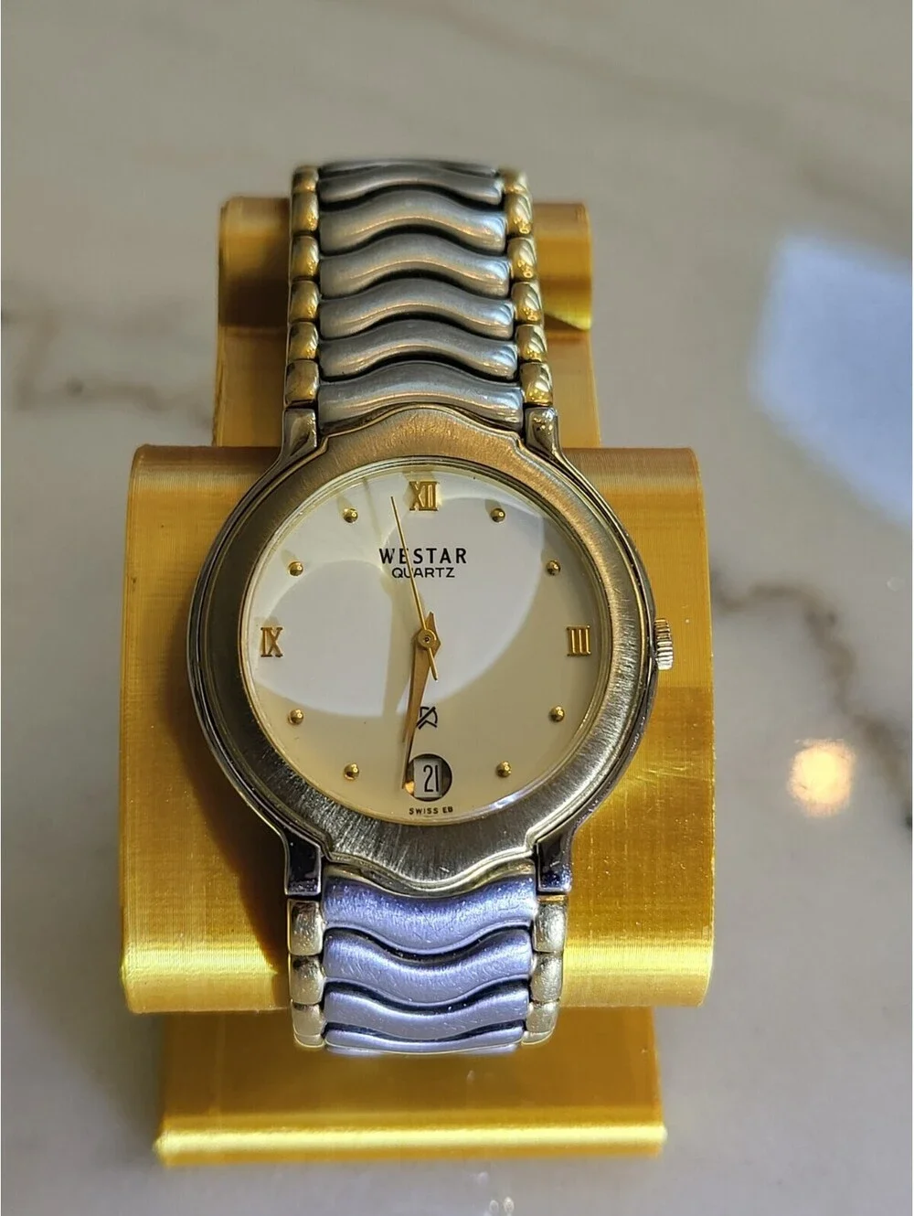 WESTAIR Womens Watch 33mm Working Great 2-tone, Up to 6 3/4